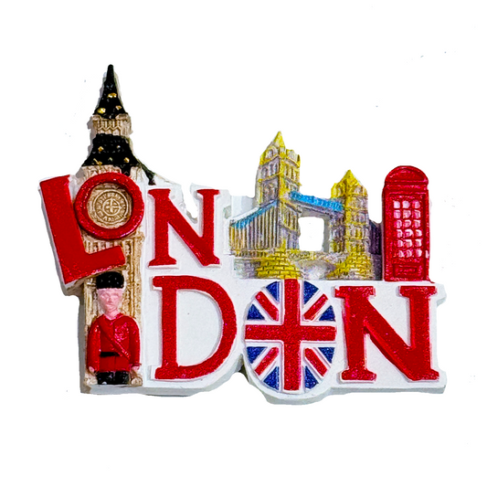 Iconic London Views Ceramic Fridge Magnet