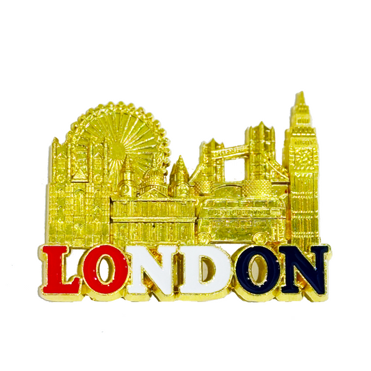 Historic London Metal Fridge Magnet