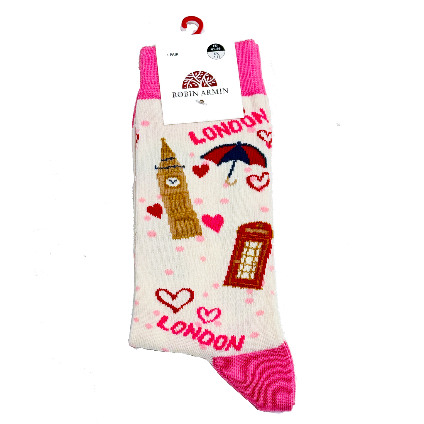 Pink London Sock