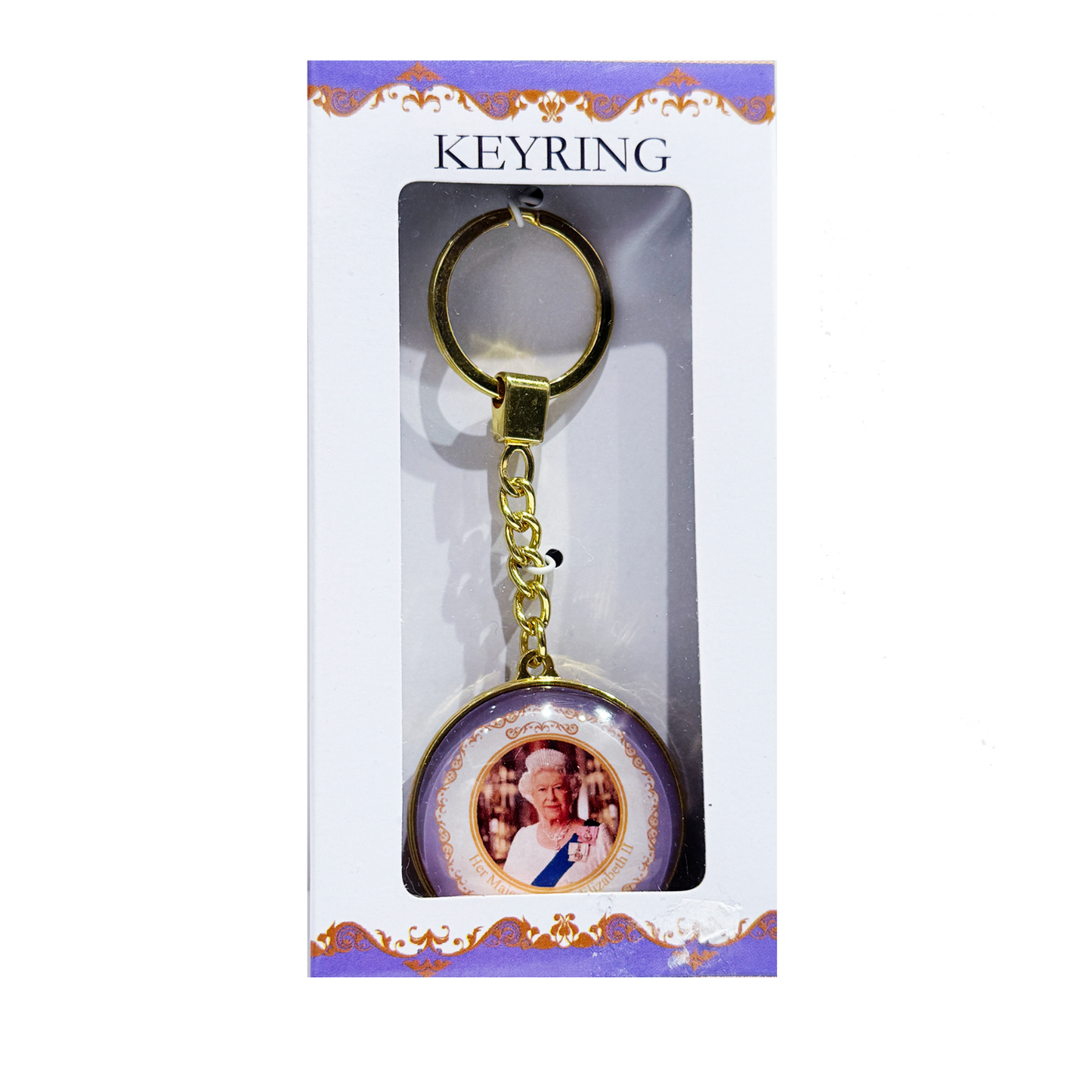 HM Queen Elizabeth II Key Ring