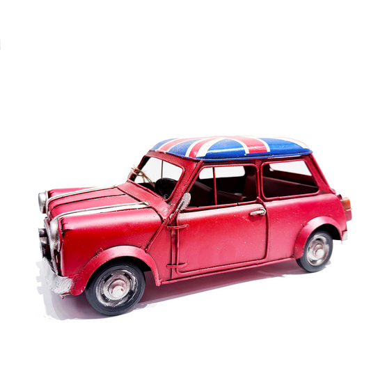 Vintage Union Jack Mini Cooper