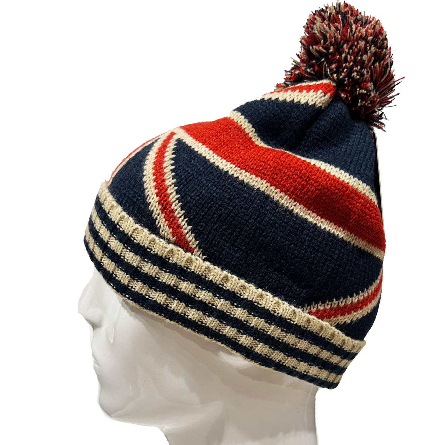 London Union Jack Beanie Hats - Red