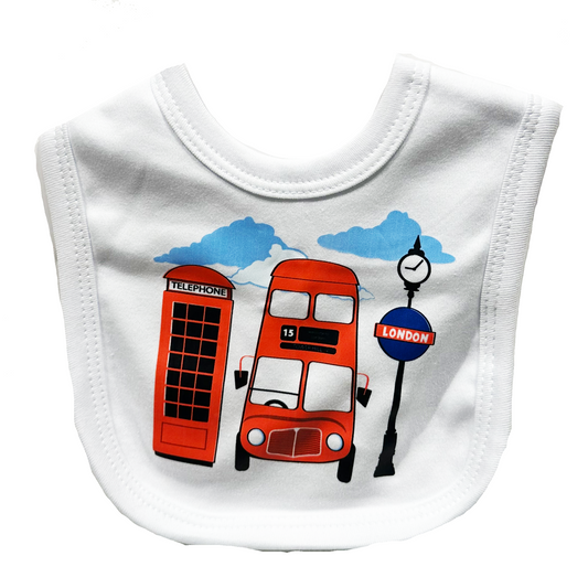 Baby Bibs London Bus