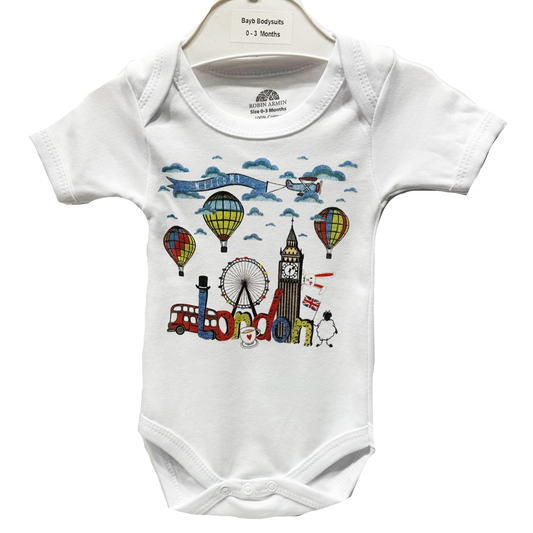 Infant Babysuits Cloudy London