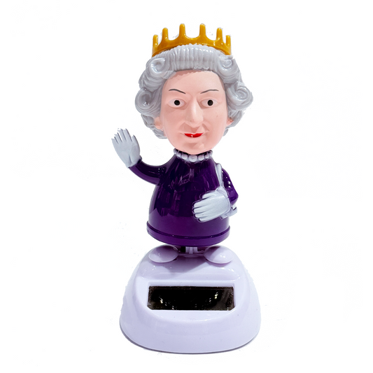 HM Queen Elizabeth II Solar Dancing Figure