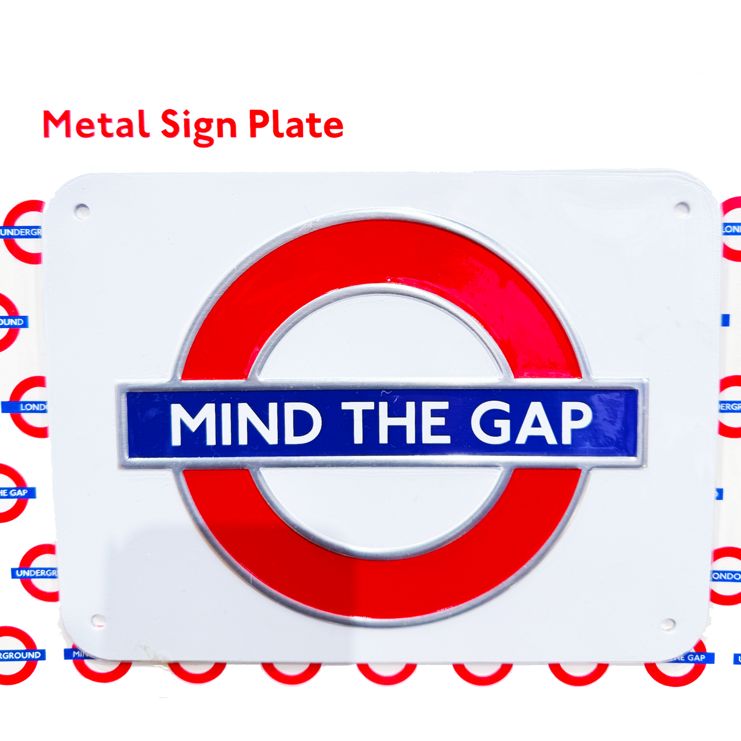 TFL Metal Sign Plate Mind The Gap