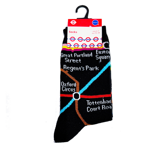 TFL Map Socks