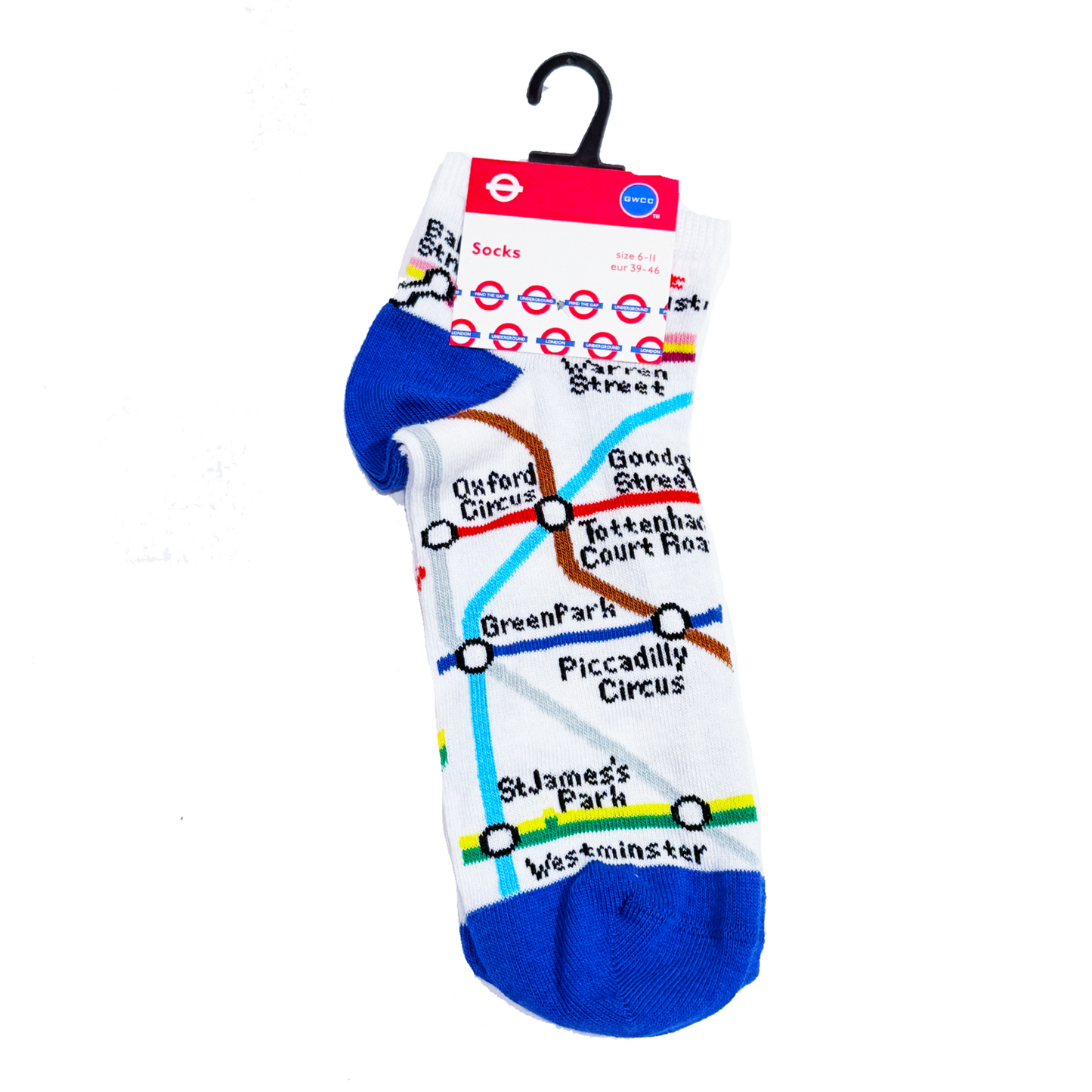 TFL Map Socks