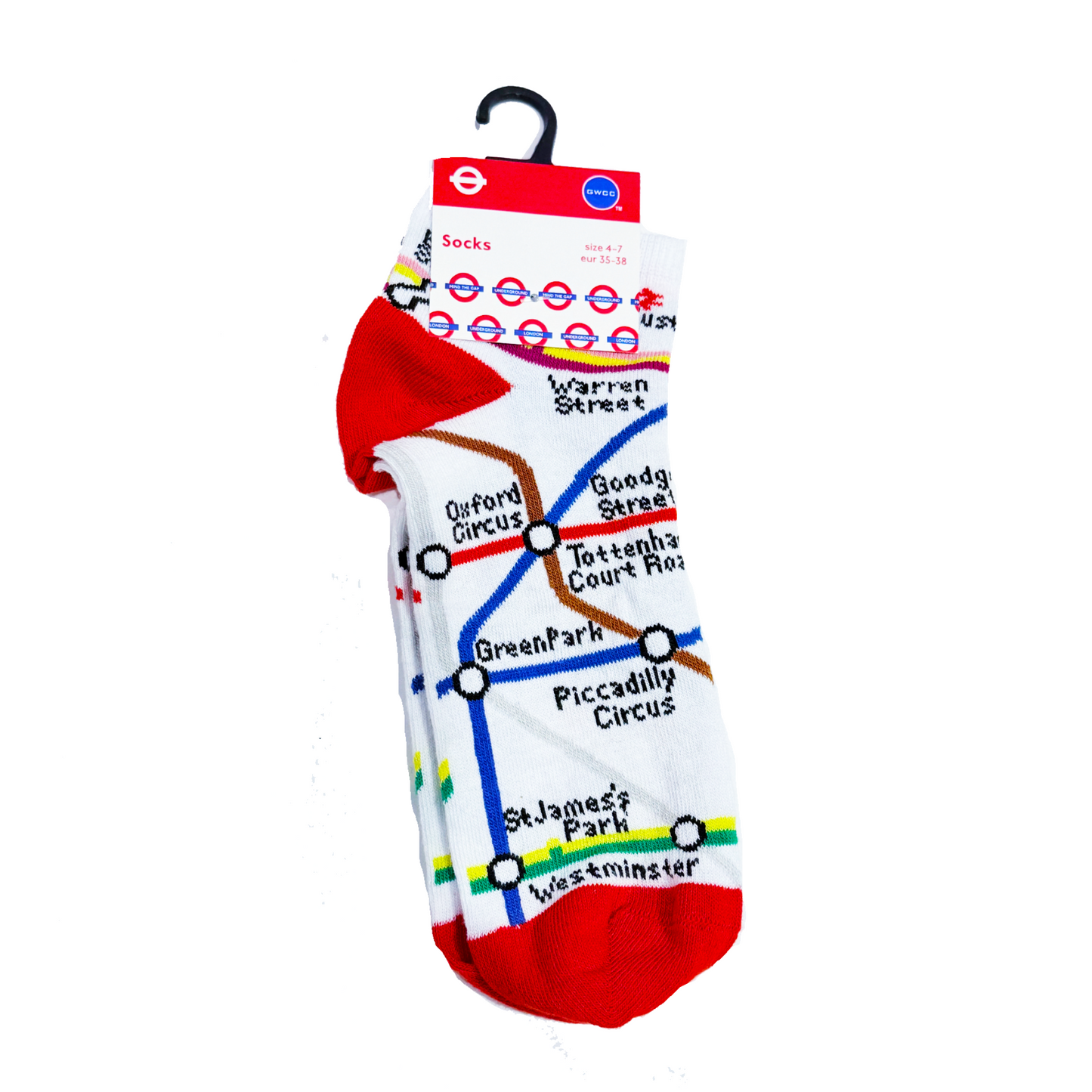 TFL Map Socks