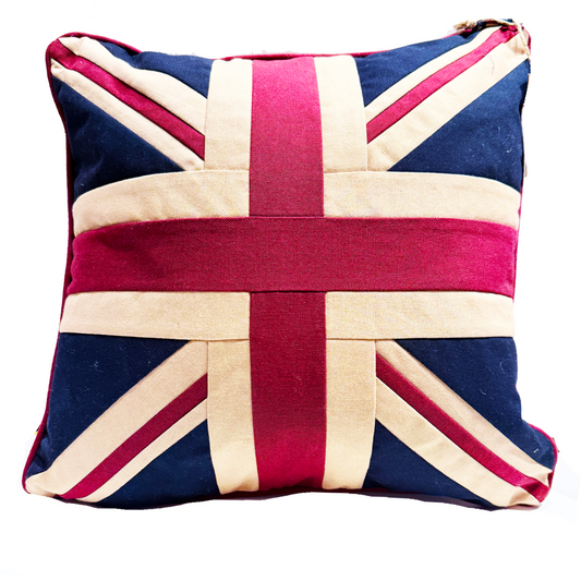 Union Jack Square Cushion